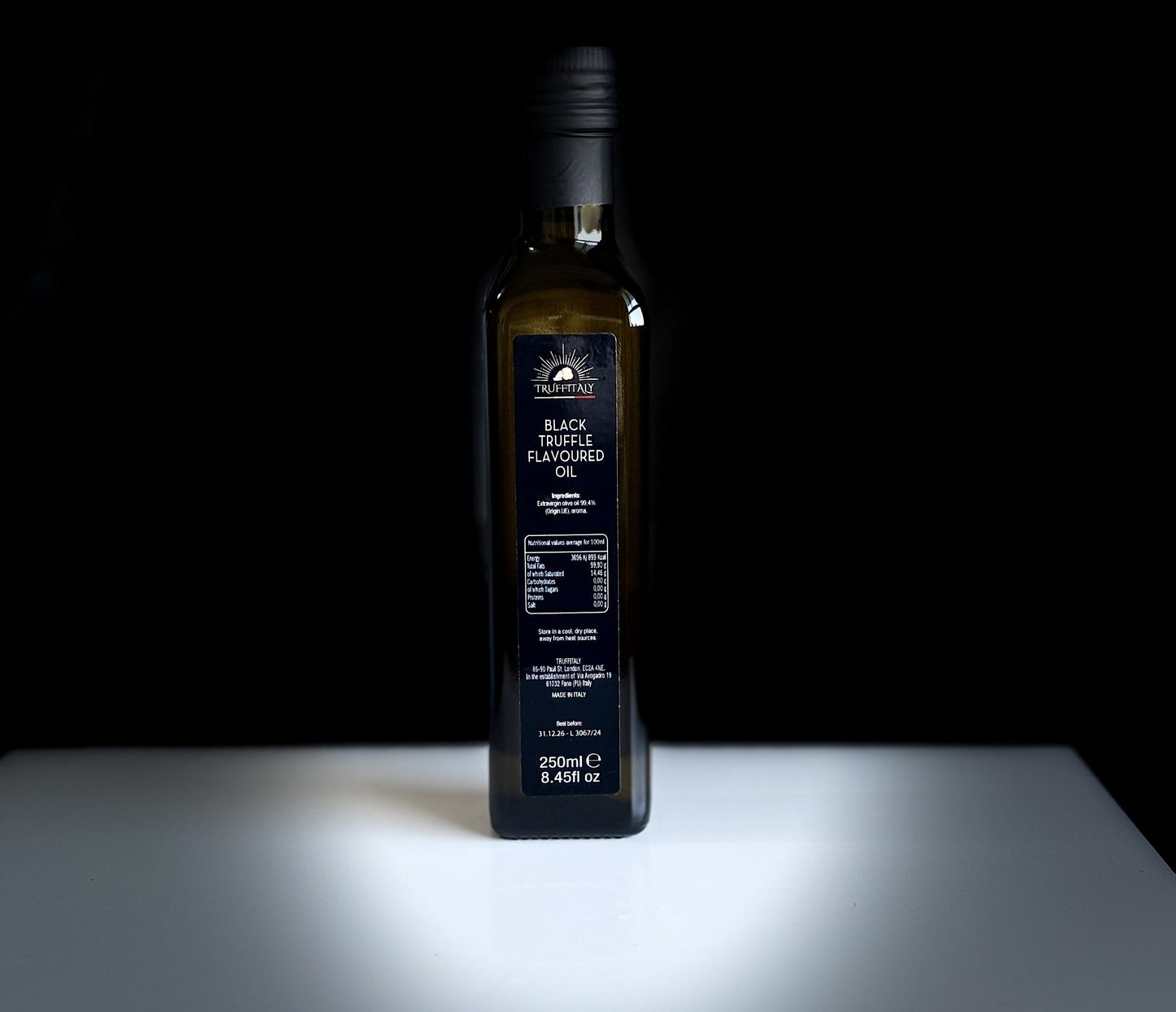 Black truffle flavoured oil -6x