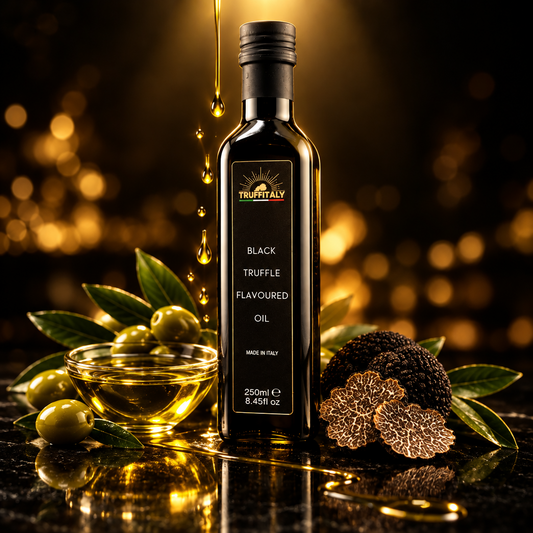 Black truffle flavoured oil